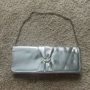Icing Silver Clutch Bag